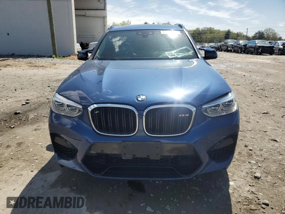 2020 BMW X3 M Competition с VIN 5YMTS0C06LLT11123, выставлен на аукционе Copart как лот 52618735 с пробегом 58 783 миль миль и Списание • Salvage title. История ставок и продаж доступна на DreamBid. Изображение 5.
