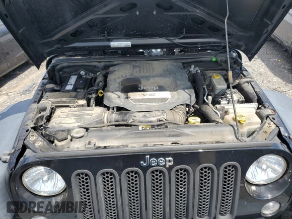 2017 Jeep Wrangler Unlimited Sport with VIN 1C4BJWDG7HL604106, listed as a Copart auction lot 65230065 with 143,628 mi miles and Clean title. Bid and sale history available at DreamBid. Image 11.