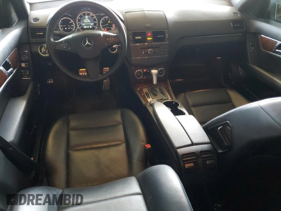 2010 Mercedes-Benz C 300 Sport with VIN WDDGF5EB8AR122824, listed as a Copart auction lot 64287005 with 117,892 mi miles and Salvage title. Bid and sale history available at DreamBid. Image 8.