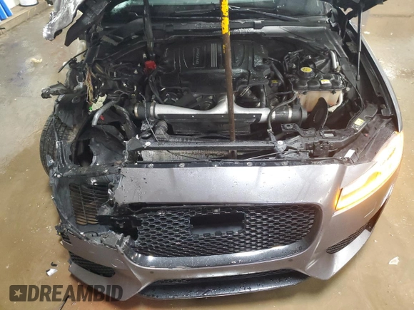 2016 Jaguar XF S with VIN SAJBM4BV0GCY20036, listed as a Copart auction lot 50134235 with 66,785 mi miles and Salvage Title. Bid and sale history available at DreamBid. Image 11.
