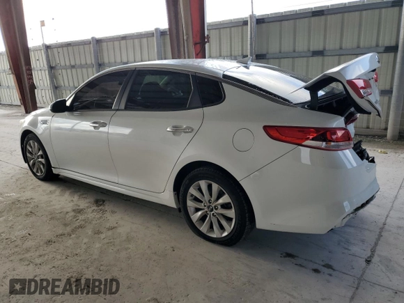 2016 Kia Optima LX with VIN 5XXGT4L38GG008889, listed as a Copart auction lot 51594355 with 93,430 mi miles and Salvage Title. Bid and sale history available at carsss.com. Image 2.