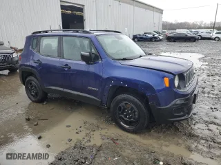 2018 Jeep Renegade Sport with VIN ZACCJBAH4JPH14249, listed as a Copart auction lot 52850475 with 82,891 mi miles and Clean Title. Bid and sale history available at carsss.com. Image 4.
