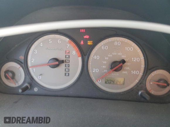 2001 Honda Civic EX with VIN 1HGEM22921L042589, listed as a Copart auction lot 52429515 with 204,141 mi miles and Salvage Title. Bid and sale history available at carsss.com. Image 9.