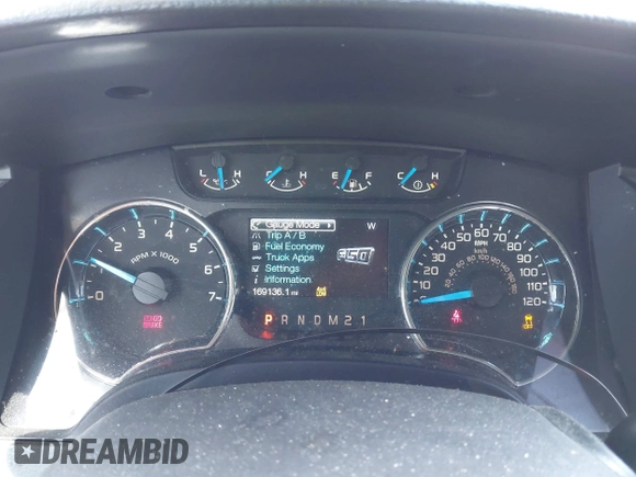 2014 Ford F-150 XL with VIN 1FTFX1EF4EKD24122, listed as a IAAI auction lot 42089031 with 169,136 mi miles and . Bid and sale history available at carsss.com. Image 7.