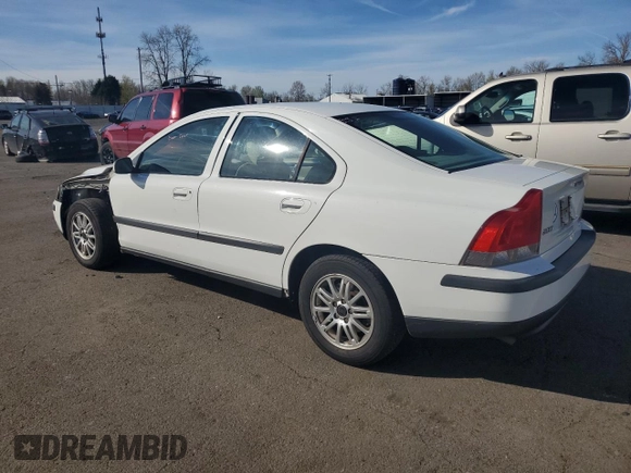 2004 Volvo S60 with VIN YV1RS61T742316173, listed as a Copart auction lot 47857165 with 154,508 mi miles and Salvage Title. Bid and sale history available at carsss.com. Image 2.