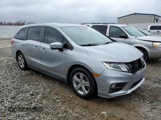 2018 Honda Odyssey EX-L with VIN 5FNRL6H74JB014179, listed as a Copart auction lot 47287415 with 238,216 mi miles and Salvage Title. Bid and sale history available at carsss.com. Image 4.