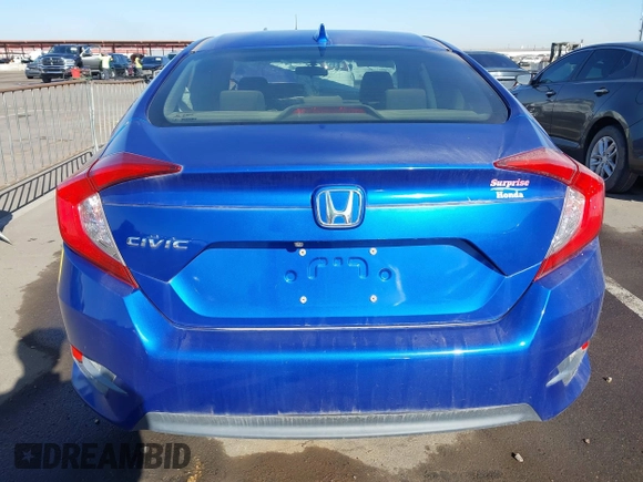 2018 Honda Civic EX с VIN 2HGFC2F76JH552764, выставлен на аукционе IAAI как лот 40946970 с пробегом 14 миль миль и . История ставок и продаж доступна на DreamBid. Изображение 16.