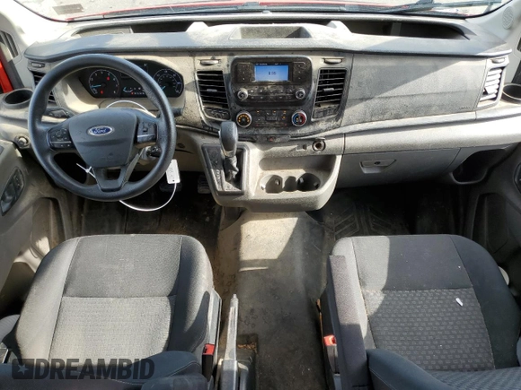 2020 Ford Transit Cargo with VIN 1FTBR2C87LKB51843, listed as a Copart auction lot 62791614 with 76,493 mi miles and Salvage Title. Bid and sale history available at carsss.com. Image 8.