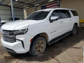 2023 Chevrolet Suburban Premier z VIN 1GNSKFKD9PR396318, wystawiony jako Copart lot #51516555 z przebiegiem Nie podano mil oraz Nie do naprawy • Non repairable. Historia ofert i sprzedaży dostępna na DreamBid. Obrazek 1.