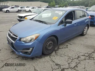 2015 Subaru Impreza 2.0i with VIN JF1GPAA63F8247600, listed as a Copart auction lot 63795545 with 172,099 mi miles and Salvage title. Bid and sale history available at DreamBid. Image 1.
