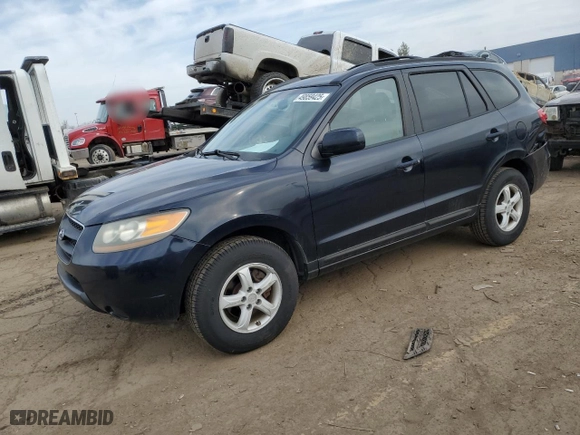 2007 Hyundai Santa Fe GLS with VIN 5NMSG13D87H063642, listed as a Copart auction lot 49859425 with 118,949 mi miles and Clean Title. Bid and sale history available at carsss.com. Image 1.