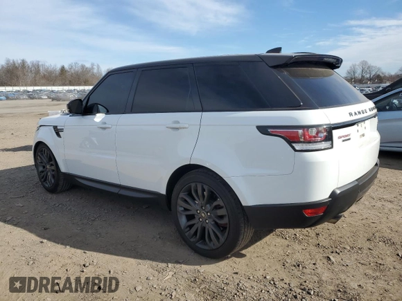 2017 Land Rover Range Rover Sport z VIN SALWR2FE2HA176643, wystawiony jako Copart lot #45641265 z przebiegiem 74 621 mil mil oraz Szkoda całkowita • Salvage title. Historia ofert i sprzedaży dostępna na DreamBid. Obrazek 2.
