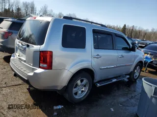 2011 Honda Pilot EX-L with VIN 5FNYF4H55BB507229, listed as a Copart auction lot 47874295 with 242,999 mi miles and Salvage Title. Bid and sale history available at DreamBid. Image 3.