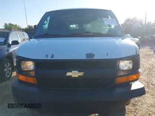 2012 Chevrolet Express Cargo Van with VIN 1GCWGFFA1C1147791, listed as a IAAI auction lot 41993608 with 206,853 mi miles. Bid and sale history available at carsss.com. Image 12.