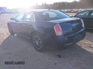 2014 Chrysler 300 with VIN 2C3CCAGGXEH183881, listed as a IAAI auction lot 41186958 with 110,796 mi miles. Bid and sale history available at carsss.com. Image 3.