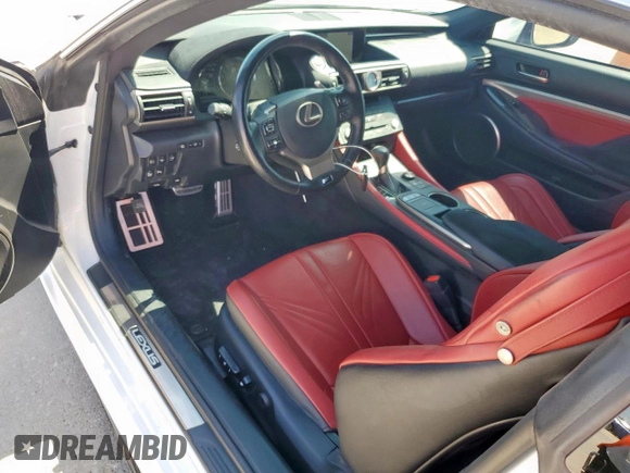 2017 Lexus RC F с VIN JTHHP5BC9H5006539, выставлен на аукционе Copart как лот 61266825 с пробегом 74 999 миль миль и Списание • Salvage title. История ставок и продаж доступна на DreamBid. Изображение 8.