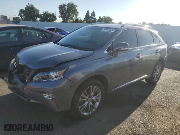 2013 Lexus RX 450h с VIN JTJBC1BA4D2442511, выставлен на аукционе Copart как лот 58862625 с пробегом 210 337 миль миль и Списание • Salvage title. История ставок и продаж доступна на DreamBid. Изображение 1.