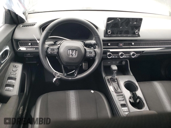 2025 Honda Civic Sport with VIN 2HGFE2F53SH520591, listed as a Copart auction lot 86313234 with 3,150 mi miles and Salvage title. Bid and sale history available at DreamBid. Image 8.