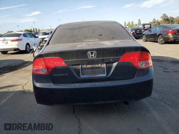 2008 Honda Civic LX z VIN 2HGFA16528H321661, wystawiony jako Copart lot #60185335 z przebiegiem 189 287 mil mil oraz Czysty tytuł • Clean title. Historia ofert i sprzedaży dostępna na DreamBid. Obrazek 6.