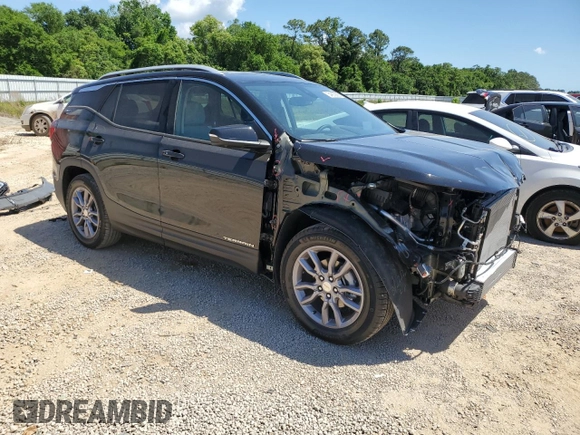 2024 GMC Terrain SLT z VIN 3GKALPEG7RL397558, wystawiony jako Copart lot #54905685 z przebiegiem 2 998 mil mil oraz Szkoda całkowita • Salvage title. Historia ofert i sprzedaży dostępna na DreamBid. Obrazek 4.