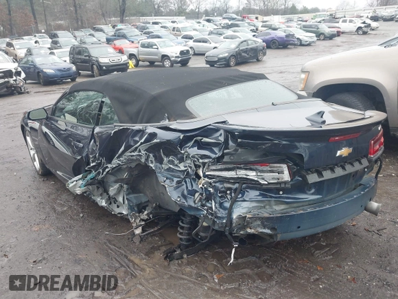 2015 Chevrolet Camaro LT with VIN 2G1FF3D3XF9273985, listed as a IAAI auction lot 41430784 with 91,994 mi miles. Bid and sale history available at carsss.com. Image 6.