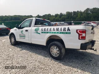 2019 Ford F-150 XL with VIN 1FTMF1CB9KKE43869, listed as a Copart auction lot 57331515 with 164,061 mi miles and Salvage title. Bid and sale history available at DreamBid. Image 2.