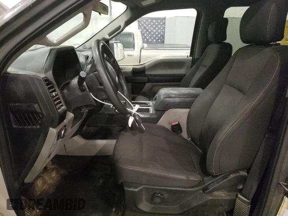 2017 Ford F-150 XL with VIN 1FTEW1EP3HKD59441, listed as a Copart auction lot 41741055 with 155,149 mi miles and Salvage Title. Bid and sale history available at carsss.com. Image 7.