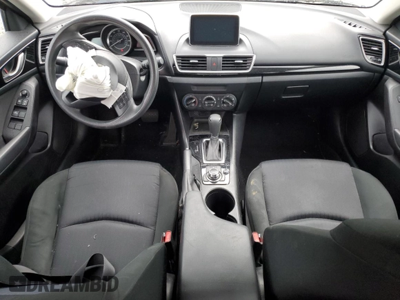 2015 Mazda 3 i Sport with VIN 3MZBM1U72FM200424, listed as a Copart auction lot 51082365 with 76,450 mi miles and Salvage Title. Bid and sale history available at DreamBid. Image 8.