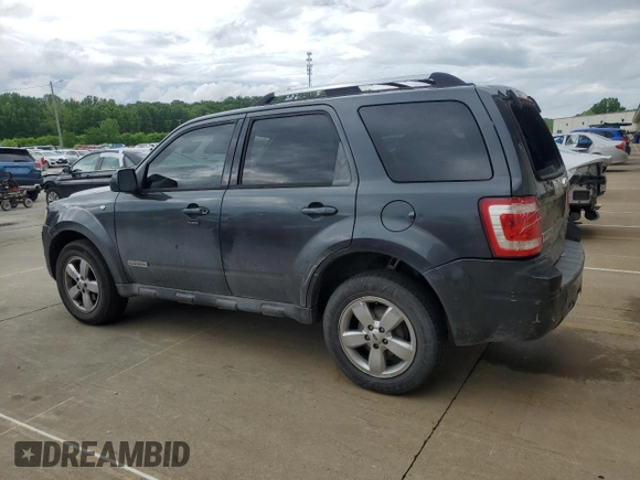 2008 Ford Escape Limited с VIN 1FMCU04138KB00514, выставлен на аукционе Copart как лот 56674985 с пробегом 217 137 миль миль и Списание • Salvage title. История ставок и продаж доступна на DreamBid. Изображение 2.