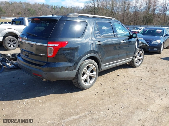2015 Ford Explorer Limited with VIN 1FM5K7F81FGA20596, listed as a IAAI auction lot 41723174 with 193,992 mi miles. Bid and sale history available at carsss.com. Image 4.
