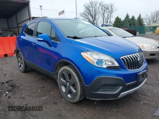 2014 Buick Encore with VIN KL4CJASBXEB523949, listed as a IAAI auction lot 41960879 with 172,359 mi miles. Bid and sale history available at carsss.com. Image 1.