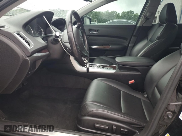 2016 Acura TLX V6 with VIN 19UUB2F33GA008415, listed as a Copart auction lot 59565375 with 111,329 mi miles and Salvage title. Bid and sale history available at DreamBid. Image 7.