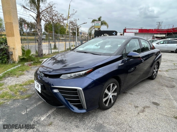 2017 Toyota Mirai with VIN JTDBVRBD8HA001207, listed as a Copart auction lot 53699745 with 87,008 mi miles and Clean Title. Bid and sale history available at carsss.com. Image 2.
