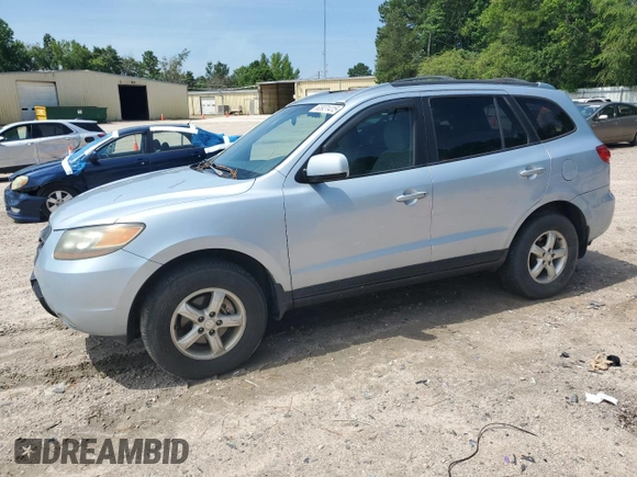 2007 Hyundai Santa Fe GLS with VIN 5NMSG73D37H058349, listed as a Copart auction lot 63931415 with 201,843 mi miles and Clean title. Bid and sale history available at DreamBid. Image 1.