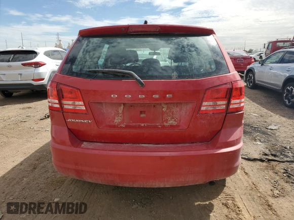 2015 Dodge Journey American Value with VIN 3C4PDCABXFT728487, listed as a Copart auction lot 69199513 with Not Provided miles and Clean Title. Bid and sale history available at DreamBid. Image 6.