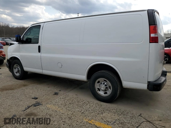 2017 Chevrolet Express Cargo with VIN 1GCWGAFF2H1244875, listed as a Copart auction lot 48130055 with 199,407 mi miles and Non repairable. Bid and sale history available at DreamBid. Image 2.