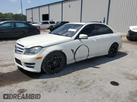 2012 Mercedes-Benz C-Class C 300 Sport with VIN WDDGF8BB6CR230271, listed as a Copart auction lot 53826345 with 141,891 mi miles and Salvage Title. Bid and sale history available at carsss.com. Image 1.