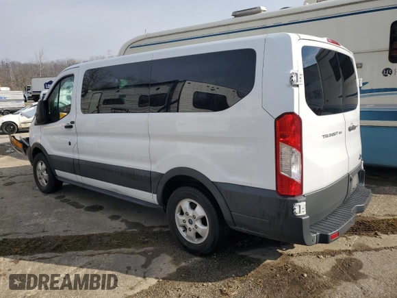 2017 Ford Transit XL with VIN 1FMZK1YM5HKA90465, listed as a Copart auction lot 44538235 with 26,532 mi miles and Salvage title. Bid and sale history available at DreamBid. Image 2.