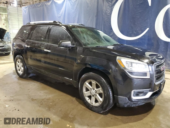 2016 GMC Acadia SLE with VIN 1GKKRNED0GJ193380, listed as a Copart auction lot 53370625 with 216,007 mi miles and Clean Title. Bid and sale history available at DreamBid. Image 4.