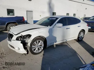 2011 Infiniti M37 with VIN JN1BY1AR8BM374388, listed as a Copart auction lot 48823175 with 113,248 mi miles and Salvage Title. Bid and sale history available at carsss.com. Image 1.