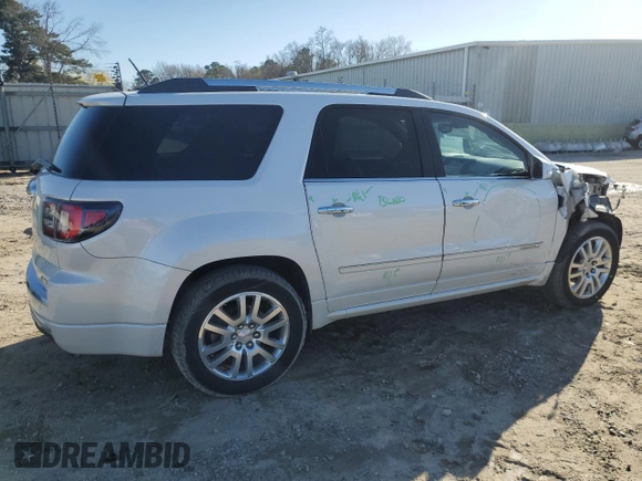 2016 GMC Acadia Denali with VIN 1GKKVTKD2GJ318156, listed as a Copart auction lot 49476315 with 170,372 mi miles and Salvage Title. Bid and sale history available at carsss.com. Image 3.