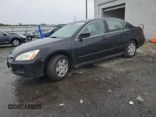 2007 Honda Accord LX z VIN 1HGCM56447A213483, wystawiony jako Copart lot #58505665 z przebiegiem 82 911 mil mil oraz Szkoda całkowita • Salvage title. Historia ofert i sprzedaży dostępna na DreamBid. Obrazek 1.
