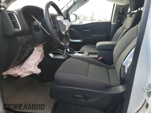 2024 Nissan Frontier SV with VIN 1N6ED1FJXRN637443, listed as a Copart auction lot 49068835 with 6,600 mi miles and Salvage title. Bid and sale history available at DreamBid. Image 7.