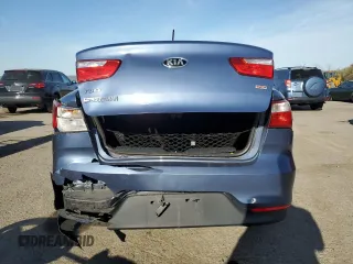 2016 Kia Rio LX with VIN KNADM4A30G6684798, listed as a Copart auction lot 54304005 with 49,719 mi miles and Salvage Title. Bid and sale history available at DreamBid. Image 6.