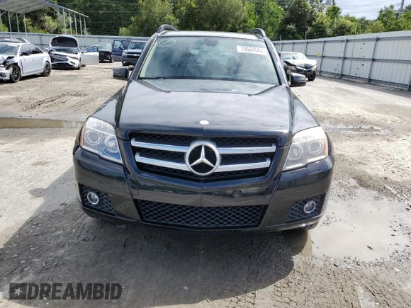 2012 Mercedes-Benz GLK 350 with VIN WDCGG5GB8CF914913, listed as a Copart auction lot 70664584 with 128,889 mi miles and Salvage Title. Bid and sale history available at DreamBid. Image 5.
