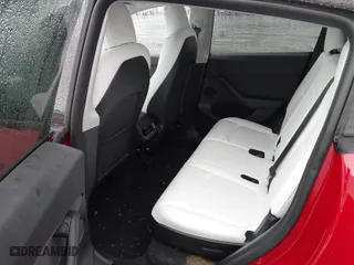 2022 Tesla Model Y Long Range with VIN 7SAYGAEE6NF559332, listed as a IAAI auction lot 41858588 with 13,227 mi miles. Bid and sale history available at carsss.com. Image 8.
