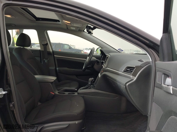 2019 Hyundai Elantra SEL with VIN 5NPD84LF1KH481447, listed as a IAAI auction lot 41731622 with 105,356 mi miles. Bid and sale history available at carsss.com. Image 5.