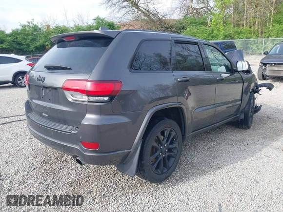 2018 Jeep Grand Cherokee Laredo E with VIN 1C4RJFAG0JC120383, listed as a IAAI auction lot 42115098 with Not Provided miles and . Bid and sale history available at DreamBid. Image 4.