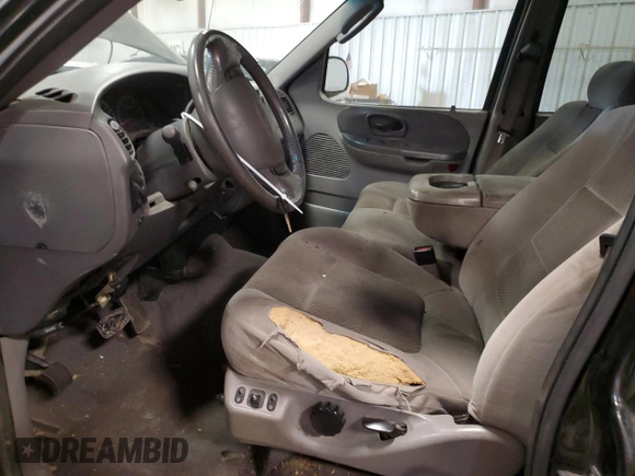 2002 Ford F-150 XLT with VIN 1FTRW08L82KE27440, listed as a Copart auction lot 53182695 with 0 mi miles and Clean Title. Bid and sale history available at carsss.com. Image 7.