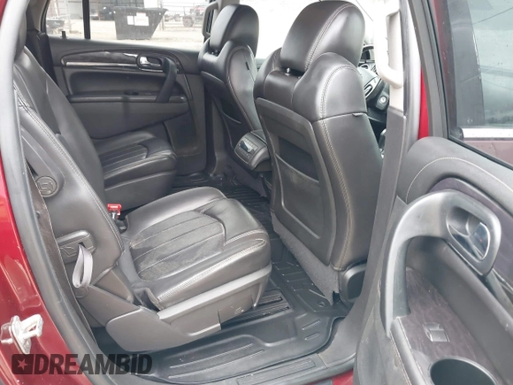 2015 Buick Enclave Leather with VIN 5GAKVBKD2FJ239835, listed as a IAAI auction lot 41892207 with 142,909 mi miles and . Bid and sale history available at carsss.com. Image 8.